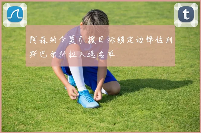 阿森纳今夏引援目标锁定边锋佐利斯巴尔科拉入选名单