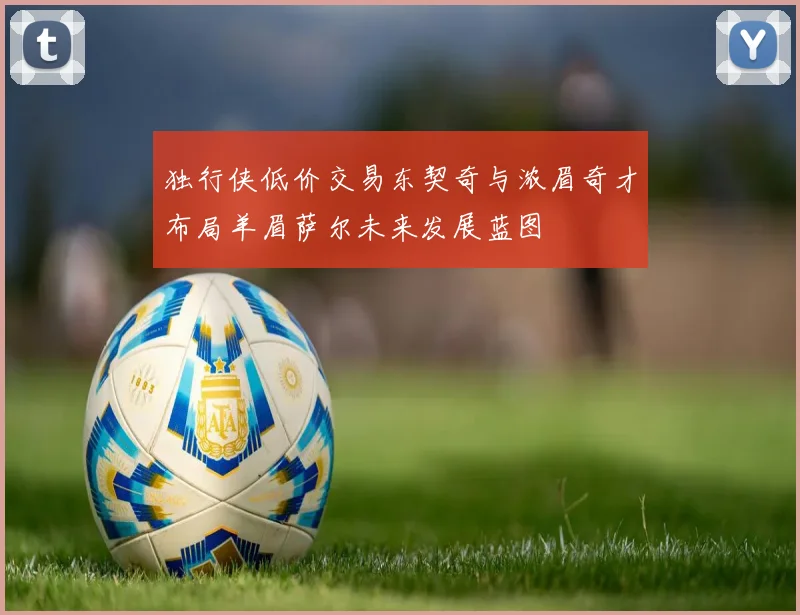 独行侠低价交易东契奇与浓眉奇才布局羊眉萨尔未来发展蓝图